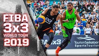 Amsterdam v Edmonton  Full Game  FIBA 3x3 World Tour 2019 – Saskatoon Masters [upl. by Juliano]