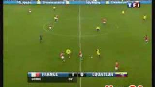 Euro Gomis goals france equateur 2  0 [upl. by Naro]