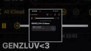 Gen Z Luv  Central Cee Clean [upl. by Trilby]