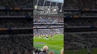 BISSOUMA GOAL vs WEST HAM 21 Tottenham vs Westham 191024 spurs 손흥민 premierleague [upl. by Ecinrahs]