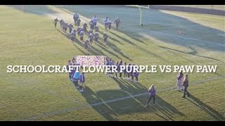 19 Oct 2024  Schoolcraft Lower Purple vs Paw Paw Win 448 [upl. by Lielos778]