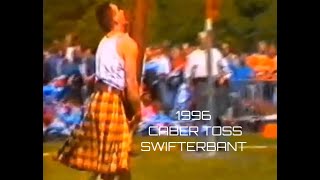 1996 caber tossing at the Swifterbant highland games [upl. by Yokum]