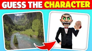 Squint Your Eyes to Guess The Roblox Scary Obby MONSTERS By Illusions  Mr Funny Miss Anitron [upl. by Easter]