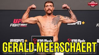 Gerald Meerschaert Looks To Spoil de Ridders UFC Debut  UFC Vegas 100 [upl. by Ymot]