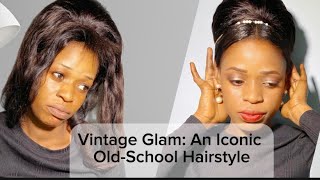 Hairstyle Trendy  I Survived this Vintage Glam Creating an Iconic OldSchool Hairstyle [upl. by Yeblehs]