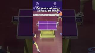 This is the MOST INTENSE Table Tennis Rally of Fang Bos Life [upl. by Akinom]