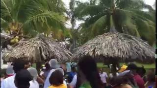 Jamaica 2016 Independence day 6Aug16  RIU Daytime fun [upl. by Natale]