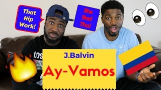 JBalvinAy Vamos Official Reaction [upl. by Enylcaj334]