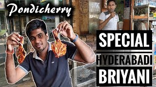 Special Hyderabadi Mutton Dum Briyani In Pondicherry [upl. by Tansey]