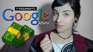 1° Pagamento do adsense Quanto recebi taxas códigos informações fiscais [upl. by Procter]