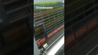 Grandmaster pressmaster grandmaster packaging machine printing [upl. by Fretwell]