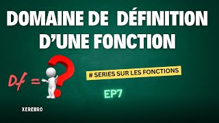 Comment déterminer le domaine de définition dune fonction  Cest tout facile [upl. by Eelyrag578]