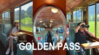 Golden Pass amp Interlaken Switzerland vlog 2023 瑞士 EU vlog Ep4 黃金列車MOB 超靚Airbnb [upl. by Eicarg670]