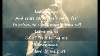 Nightwish  Romanticide Floor Jansen Version  Lyrics [upl. by Wilcox567]