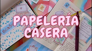 DISEÑO MI PROPIA PAPELERÍA para APUNTES o DIARIO 15 🌜MANUALIDADES CON PAPEL para hacer en CASA [upl. by Kirsteni]