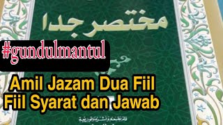 17 Mukhtasar Jiddan  Amil Jazam Dua Fiil [upl. by Nomyt]