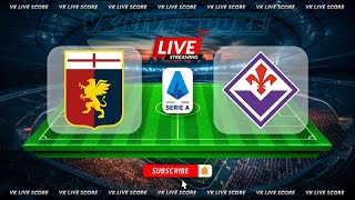 Genoa vs Fiorentina 🔴Live Match Today⚽🎬 [upl. by Annim]