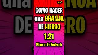 HIERRO INFINITO en MINECRAFT BEDROCK 121 [upl. by Schinica326]