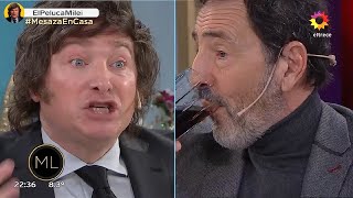 MILEI VS MACRISTAS QUE DEFIENDEN A ALBERTO FERNÁNDEZ  Milei en la Mesa de Mirtha Legrand 3172021 [upl. by Laenahtan637]