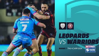 Highlights  Leigh Leopards v Wigan Warriors  2024 Betfred Super League Round 7 [upl. by Januisz]