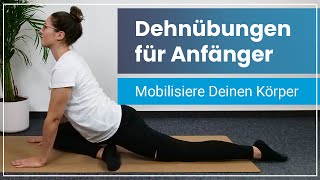 Dehnübungen für Anfänger ➡️ 15 Minuten Stretching von Kopf bis Fuß [upl. by Kaplan]