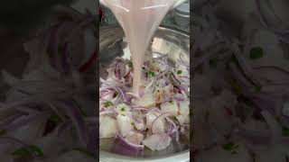 Receta de ceviche peruano [upl. by Ubana]