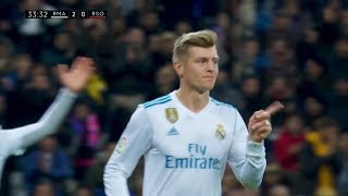 Toni Kroos vs Real Sociedad H 1718 1080i HD 10022018 [upl. by Jewett]