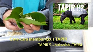 Resipi TAPAI PULUT manis bersari Tapain Pulut Daun JAMBU LAUT  Resep Mudah 0002 [upl. by Aikkin83]