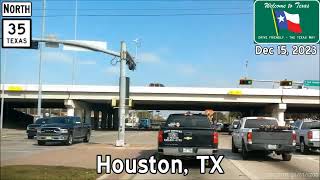 Friendswood TX to West Houston TX December 2023 [upl. by Suhail]