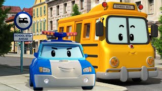 Siapsiap Kuliah dengan POLI│POLI Episode Khusus│Pergi ke Sekolah│Robocar POLI TV Bahasa Indonesia [upl. by Alyel]