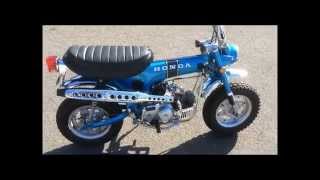 Restored 1970 Honda CT70 Walkaround Test Ride and Restoration Photos [upl. by Levins465]