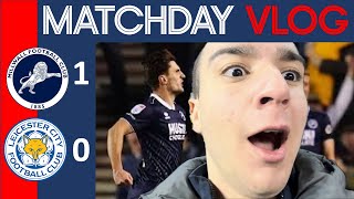 MILLWALL V LEICESTER CITY VLOG  AMAZING PERFORMANCE [upl. by Yim]