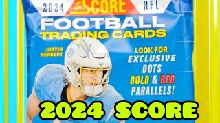 Ripping a jumbo pack of 2024 Score football cards shortvideo nfl packopening packrip [upl. by Hcir400]