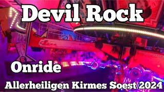 Devil Rock  Straube  Onride  Allerheiligenkirmes Soest 2024 [upl. by Akirderf361]