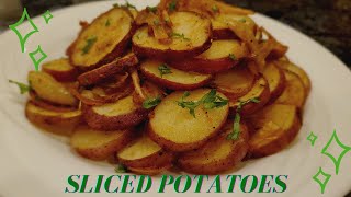 Sliced Roasted Potatoes with Onions [upl. by Bannerman256]