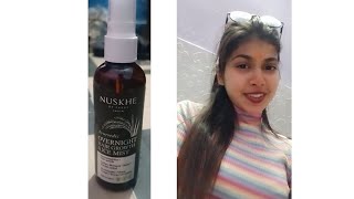 NUSKHE BY PARAS Overnight hair growth rice mist Realty क्या सच मे आप 7 दिन मे बाल बड़ा सकते है [upl. by Sidnee]