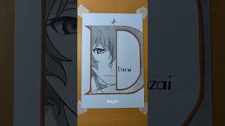 quotDquot Dazai anime drawing tutorial [upl. by Onairam]