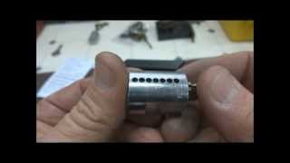 160 Storage Unit 6Pin Lock Picked and Milled Open [upl. by Nalac]