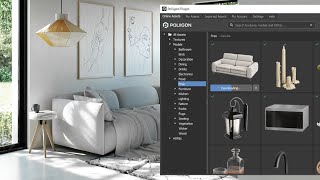 How to use the new 3ds Max Poliigon Plugin [upl. by Kathrine309]