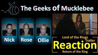 LOTR  Return of the King  Trailer  Reaction [upl. by Celinda]