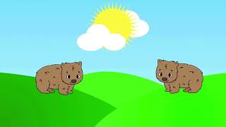 Wombat Waddle  Song for Kids [upl. by Selfridge841]