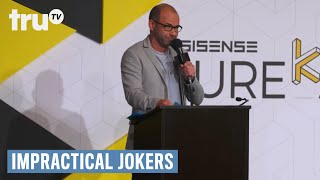 Impractical Jokers  Murrs Gassy Speech Punishment  truTV [upl. by Aicatsue]