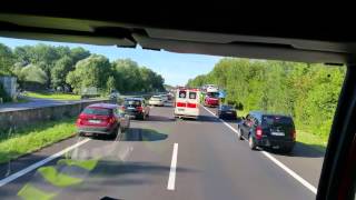 Rettungsgasse  VU  A8  20150801 085040 [upl. by Bodrogi]