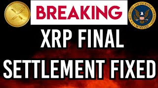 XRP NEW UPDATE XRP amp SEC Settlement 500M XRP Unlocked Amid Final Ruling Oddsxrpripplenews crypto [upl. by Jeth210]