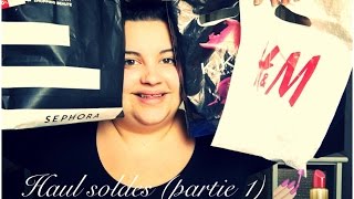 HAUL Soldes Janvier 2016 💄👗 [upl. by Friday]