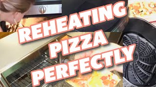 Best Way To Reheat Pizza In Oven Toaster Oven And Air Fryer [upl. by Iur651]