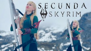 Secunda from SKYRIM  Harp Twins [upl. by Aehcim]