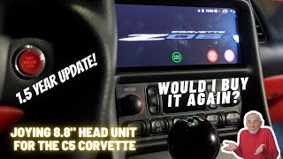 C5 CORVETTE BEST HEAD UNIT 15 YEAR UPDATE  JOYING 88  15 DIN [upl. by Amalle]