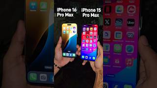 iPhone 16 Pro Max vs iPhone 15 Pro Max Hands On [upl. by Marlee]