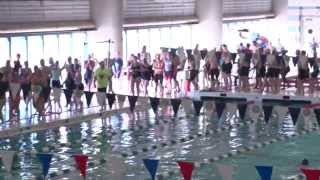 The Mini Mighty Man Pool Triathlon at Eisenhower Park Nassau County [upl. by Leasi]